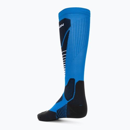 Salomon S/Pro slidinėjimo kojinės akinančiai mėlynos/juodos/nendrinės