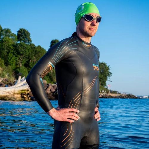 Vyriškas triatlono hidrokostiumas BlueSeventy Reaction 2022 black