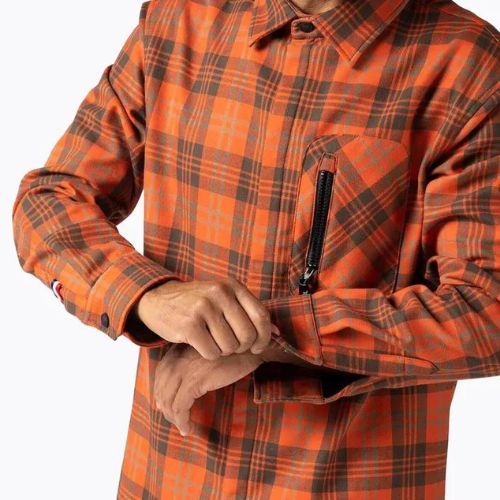Vyriški marškiniai Rossignol Flannel Shirt tan