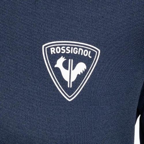 Rossignol Boy 1/2 Zip Warm Stretch vaikiškas slidinėjimo džemperis dark navy