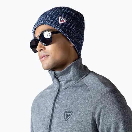 Vyriškas slidinėjimo megztinis Rossignol Classique Clim heather grey