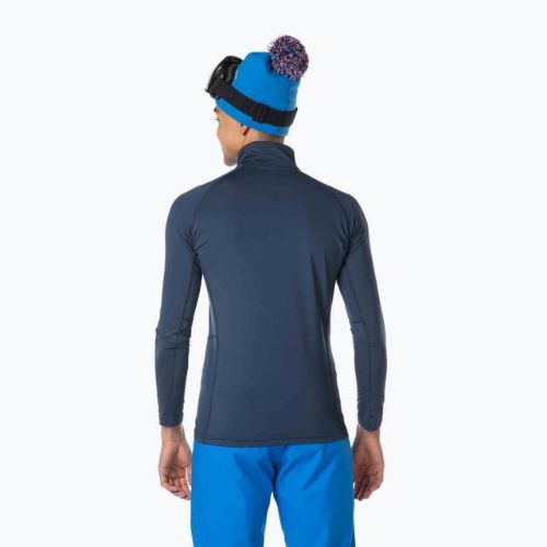 Vyriški termoaktyvūs marškinėliai Rossignol Classique 1/2 Zip dark navy