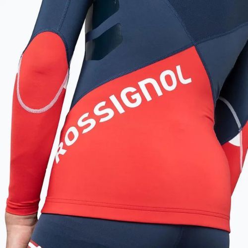 Vyriškas marškinėlis Rossignol Infini Compression Race Top dark navy