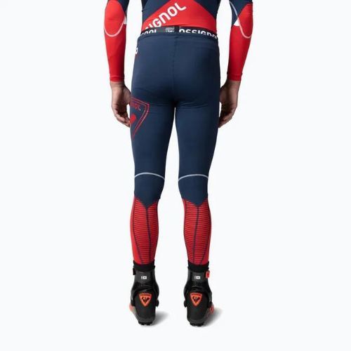 Vyriškos lenktyninės pėdkelnės Rossignol Infini Compression Race Tights dark navy