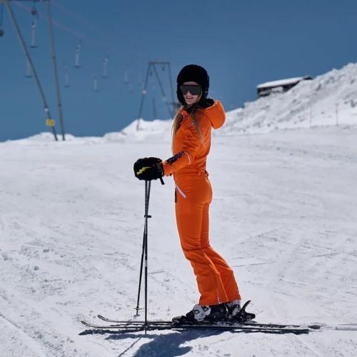 Rossignol Sublim kombinezonas moteriškas oranžinis