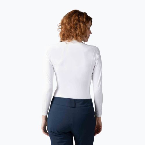 Moteriški termoaktyvūs marškinėliai Rossignol Classique 1/2 Zip white