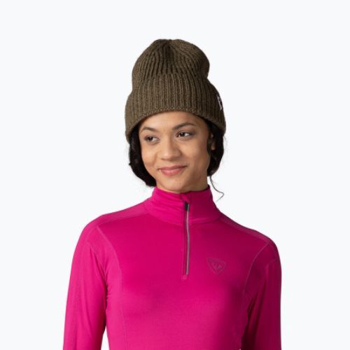 Moteriški termoaktyvūs marškinėliai Rossignol Classique 1/2 Zip orchid pink