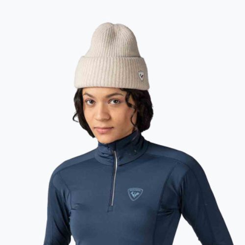 Moteriški termoaktyvūs marškinėliai Rossignol Classique 1/2 Zip dark navy