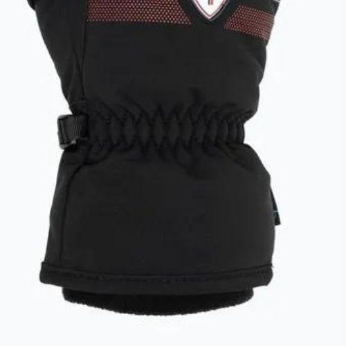 Rossignol Jr Roc Impr G vaikiškos slidinėjimo pirštinės juodos spalvos