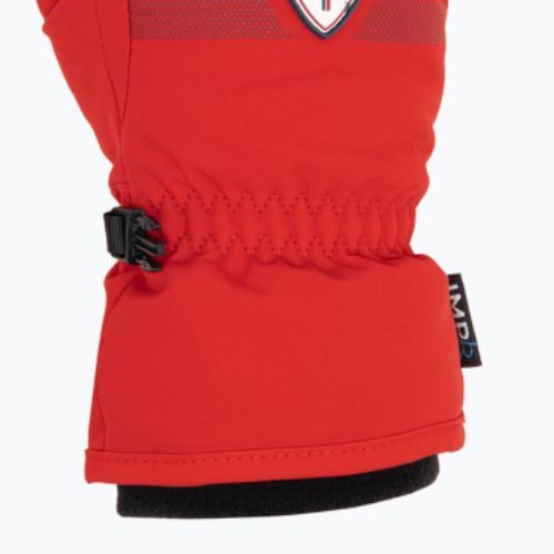 Rossignol Jr Roc Impr G sports raudona vaikiška slidinėjimo pirštinė