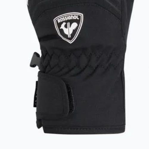 Rossignol Jr Tech Impr G vaikiškos slidinėjimo pirštinės juodos spalvos
