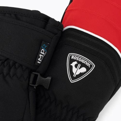 Vaikiškos slidinėjimo pirštinės Rossignol Jr Tech Impr M sportinė raudona