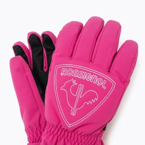Rossignol Jr Rooster G orchid pink vaikiškos slidinėjimo pirštinės