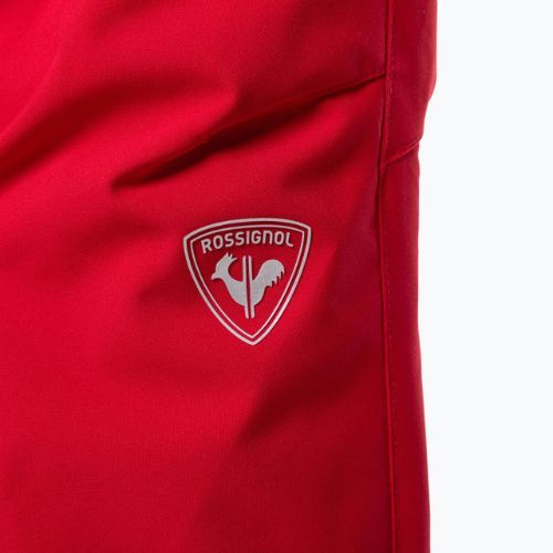 Rossignol Boy Ski sports raudonos vaikiškos slidinėjimo kelnės