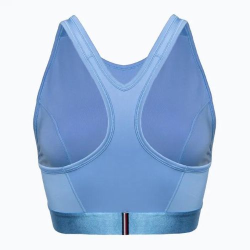Tommy Hilfiger Essentials Mid Int Racer Back mėlyna fitneso liemenėlė