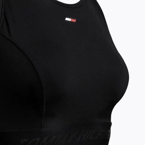Tommy Hilfiger Mid Intensity High Neck Core juoda fitneso liemenėlė