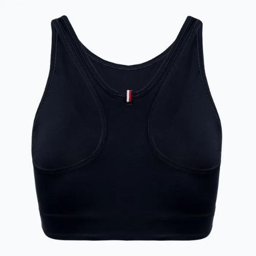 Tommy Hilfiger Mid Intensity Rwb Colour-Block mėlyna fitneso liemenėlė