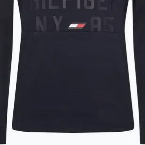 Tommy Hilfiger Graphic Crew mėlyni vyriški treninginiai džemperiai