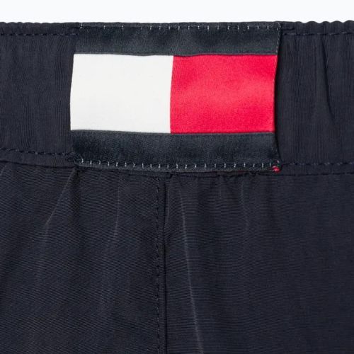 Vyriški Tommy Hilfiger Medium Drawstring maudymosi šortai mėlyni