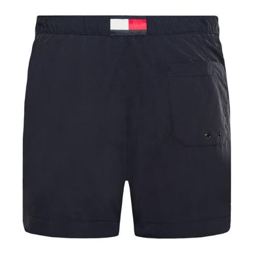 Vyriški Tommy Hilfiger Medium Drawstring maudymosi šortai mėlyni