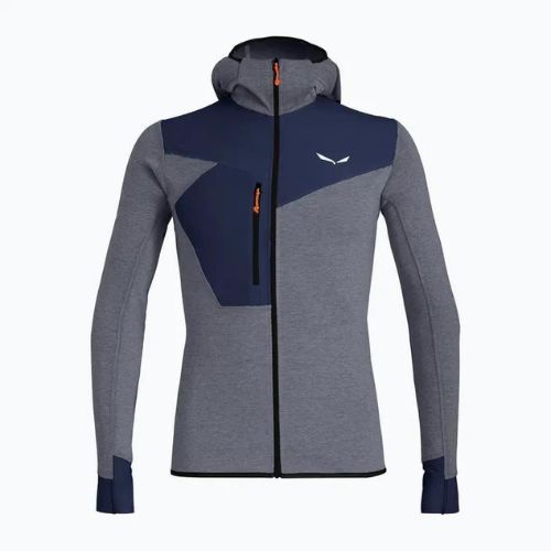 Vyriškas džemperis Salewa Puez 2 Dry LS Hood Fz navy blazer