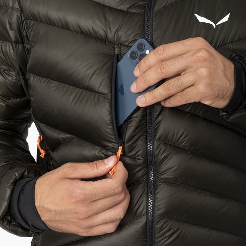 Vyriška pūsta striukė Salewa Ortles Med 3 Rds Dwn dark olive/0910
