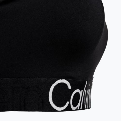 Calvin Klein Medium Support BAE black beauty fitneso liemenėlė