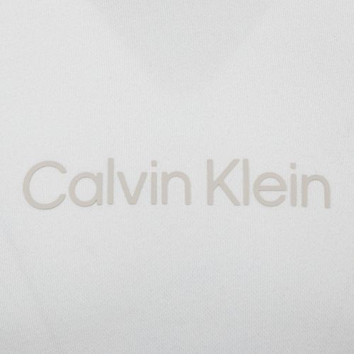 Calvin Klein vyriškas džemperis su gobtuvu YAF bright white