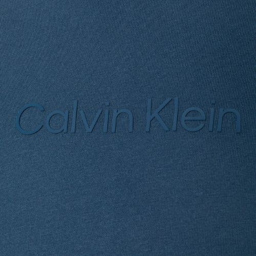 Vyriški Calvin Klein kreidiniai mėlyni marškinėliai