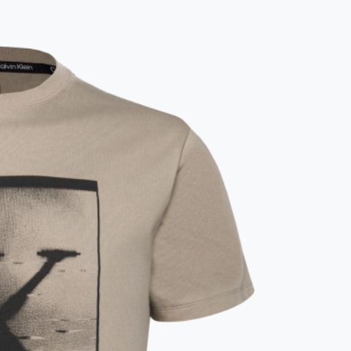 Calvin Klein vyriški žieminiai lininiai marškinėliai