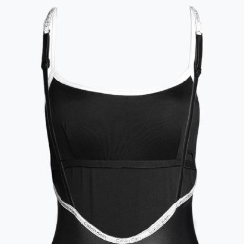 Moteriški vientisi maudymosi kostiumėliai Calvin Klein Scoop One Piece black