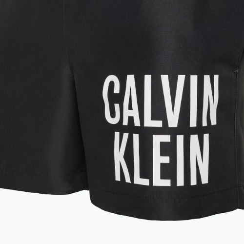 Vyriški Calvin Klein Medium Drawstring maudymosi šortai juodi