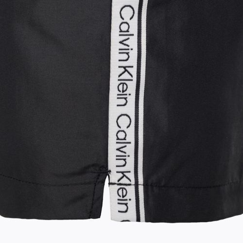 Vyriški Calvin Klein Medium Drawstring maudymosi šortai juodi
