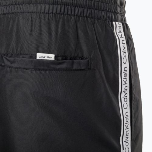 Vyriški Calvin Klein Medium Drawstring maudymosi šortai juodi