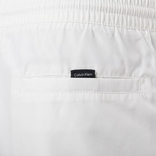 Vyriški Calvin Klein Medium Drawstring maudymosi šortai balti