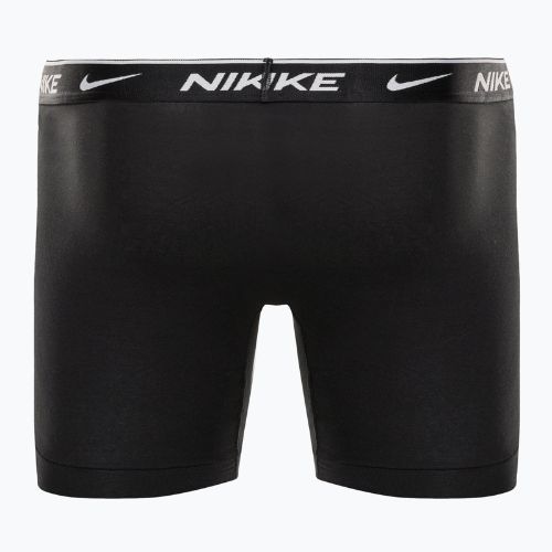 Vyriškos Nike Everyday Cotton Stretch Boxer Brief kelnaitės 3Pk MP1 white/grey heather / black