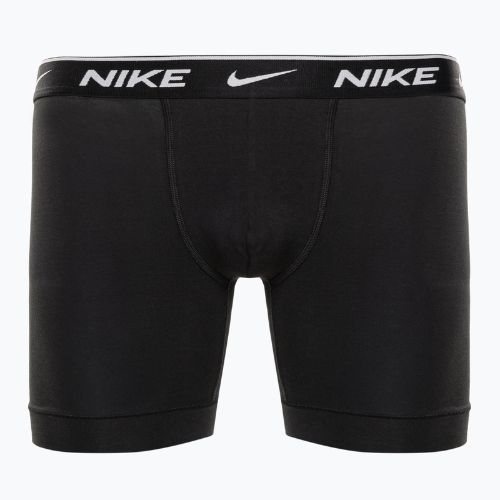 Vyriškos Nike Everyday Cotton Stretch Boxer Brief kelnaitės 3Pk MP1 white/grey heather / black