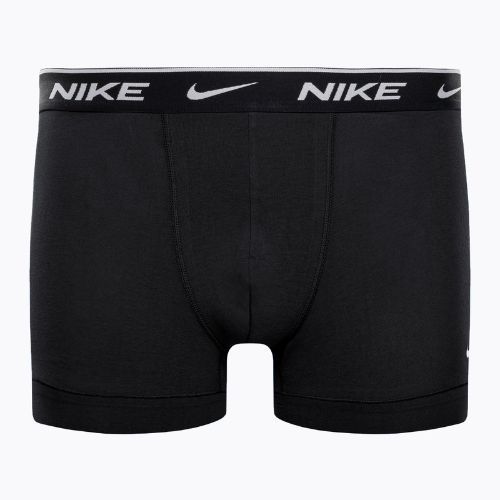 Vyriški boksininko šortai Nike Everyday Cotton Stretch Trunk 3Pk UB1 obsidian / game royal / black