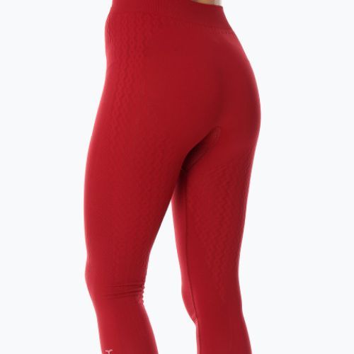 Moteriškos termoaktyvios kelnės Brubeck LE13050 Extreme Thermo bordo spalvos