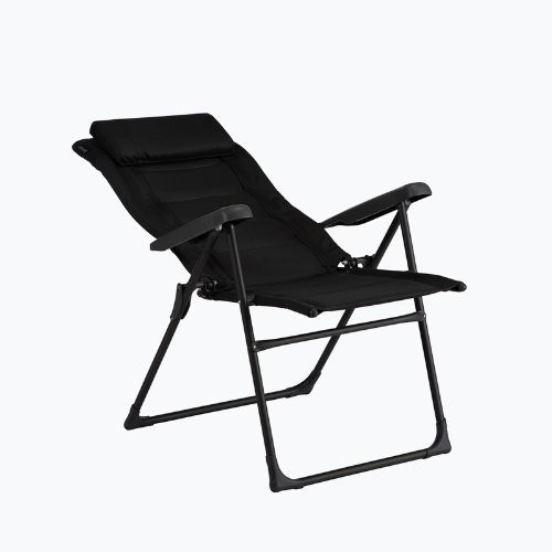 Vango Hampton Dlx Tourist Chair Duoweave black turistinė kėdė