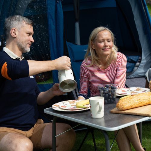 Vango Birch 80 pilkas turistinis stalas