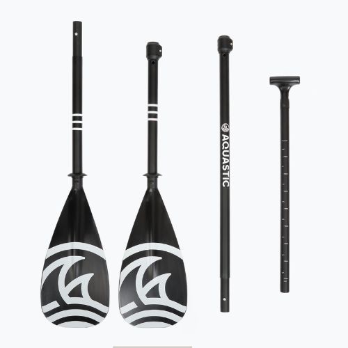 SUP/Kayak 3 dalių irklas AQUASTIC AQS-SPD004 juodas