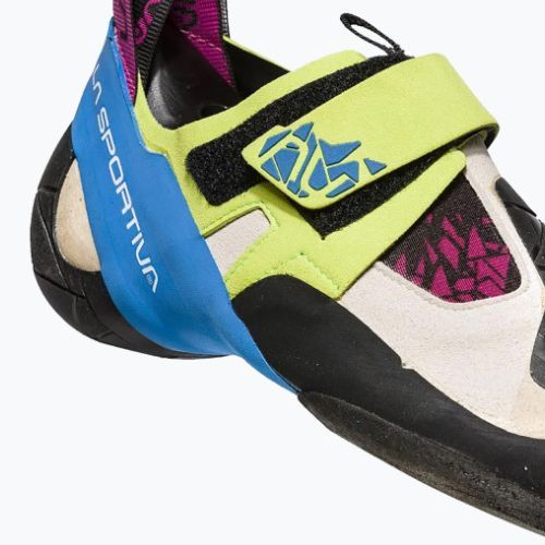 La Sportiva moteriški laipiojimo bateliai Skwama apple green/cobalt blue