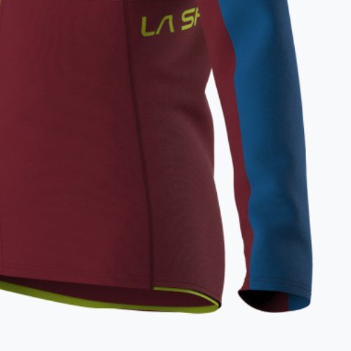 Vyriškas La Sportiva Elements sangria/elektriškai mėlynas džemperis trekkingui