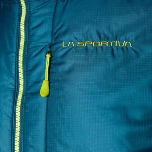 La Sportiva vyriška pūkinė striukė Mythic Primaloft storm blue/electric blue