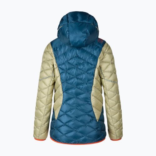 La Sportiva moteriška pūkinė striukė Pinnacle Down storm blue/tea