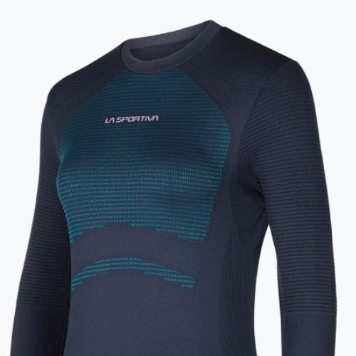 Moteriški trekingo marškinėliai La Sportiva Synth Light storm blue/lagoon