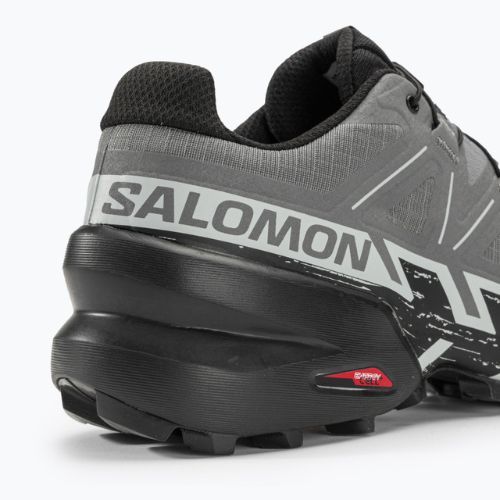 Salomon Speedcross 6 vyriški bėgimo bateliai quiet shade/black/pearl blue