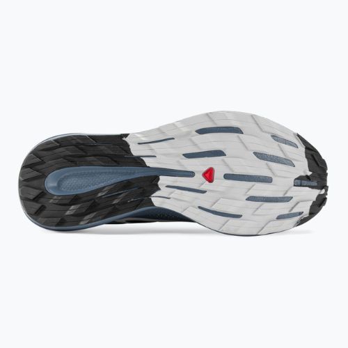 Vyriški Salomon Pulsar Trail bėgimo bateliai black/china blue/arctic ice