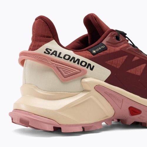 Moteriški bėgimo bateliai Salomon Supercross 4 GTX cow hide/syrah/blush